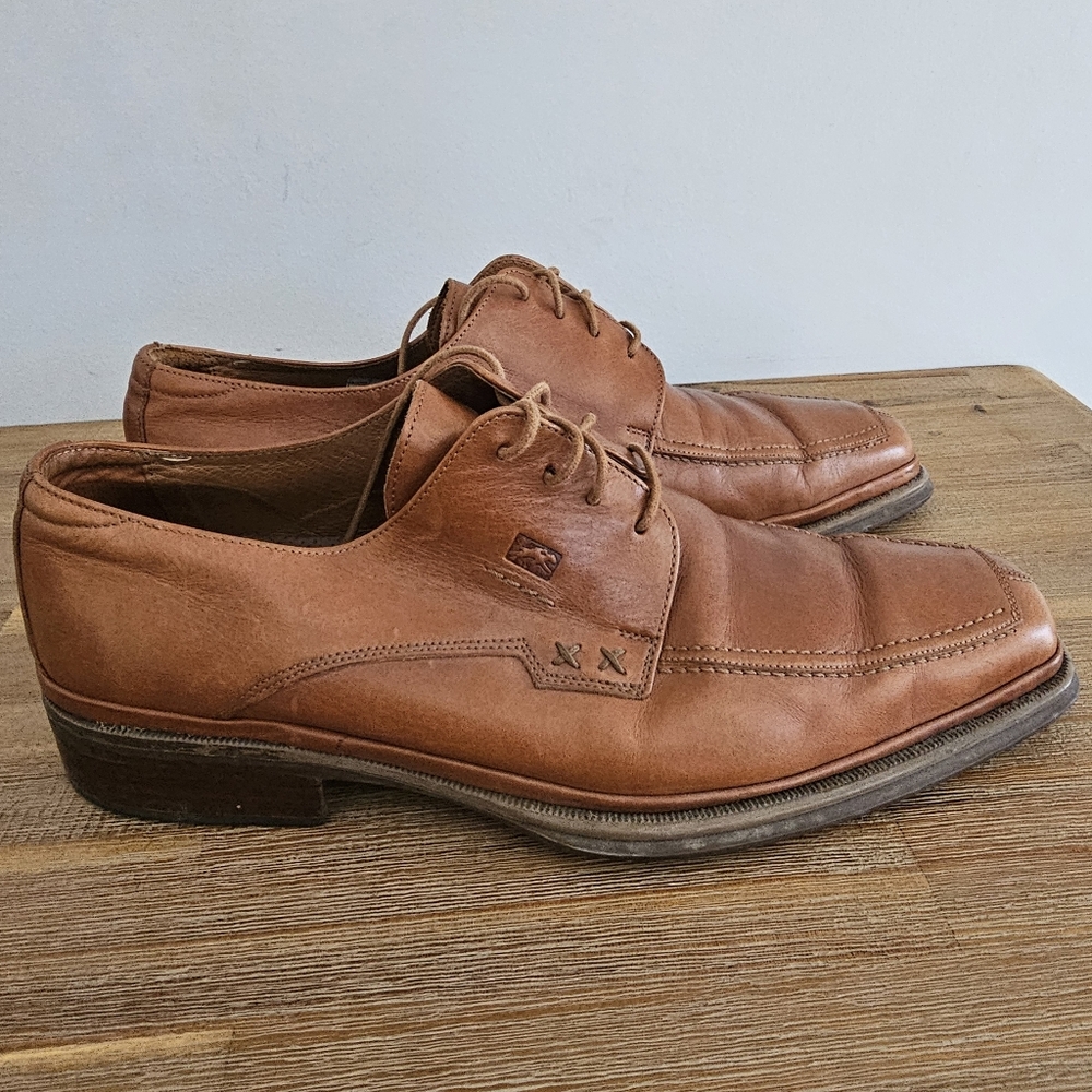 FLUCHOS Mens Lace Up Leather Derby, Oxford Shoes